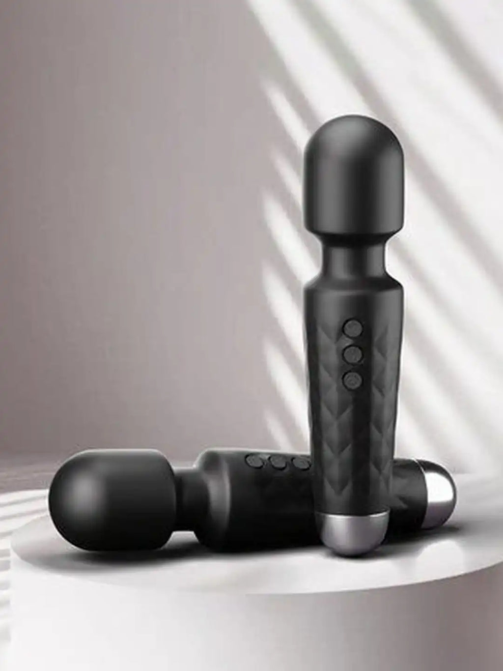 Rechargeable Handheld Body Massager | 20 Modes | 8 Speed Levels | Portable Cordless Muscle Relaxation Device